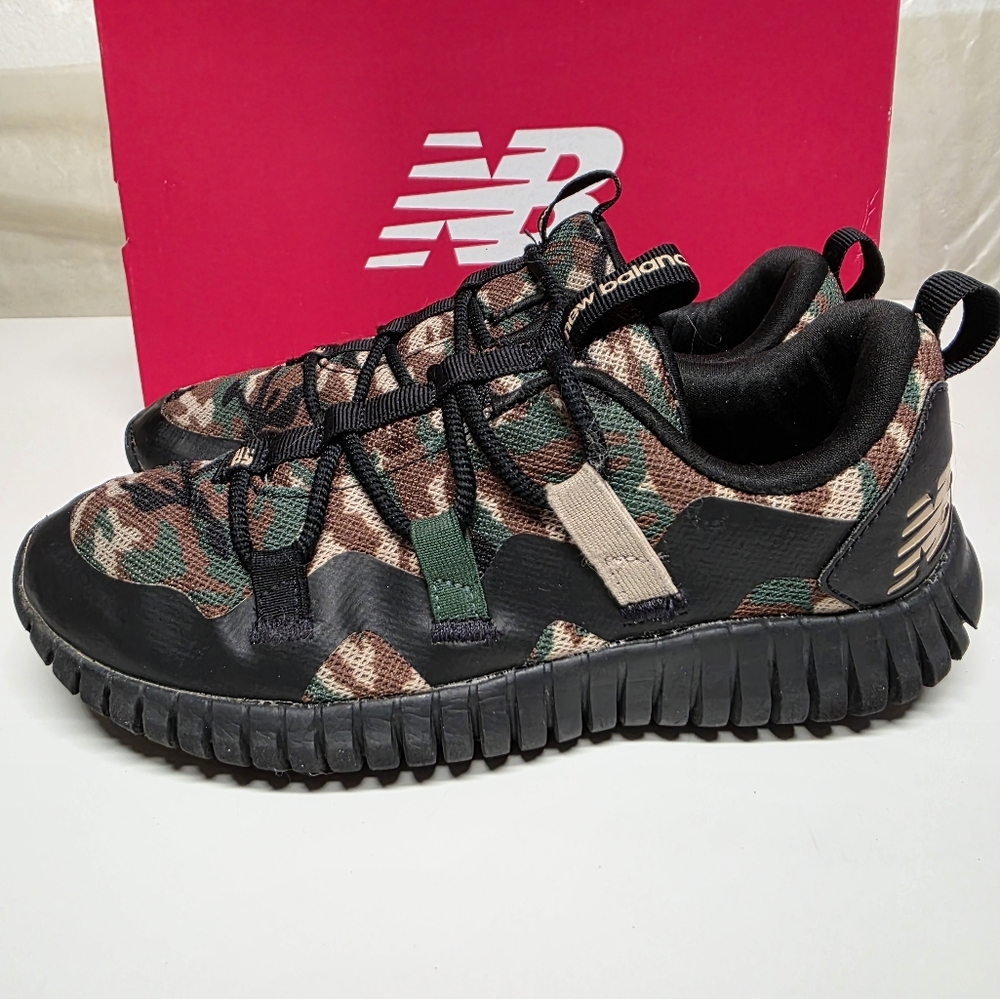 New Balance PlayGruv Camo Sneakers Size US 4.5 No laces Running Shoes - Picture 4 of 11